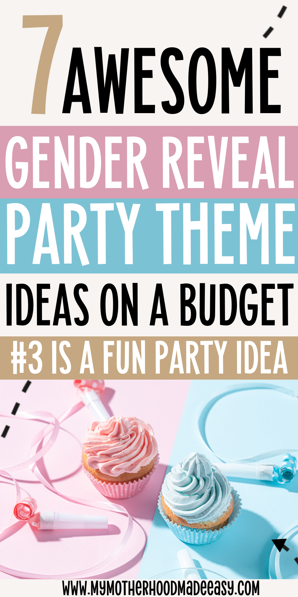 Looking for the perfect gender reveal party idea? Here are 7 Awesome Gender Reveal Party Theme Ideas On A Budget, Click for more! The Perfect gender reveal ideas.