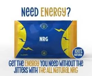 Need Energy? Get The Energy You Need Without The Jitters With The All Natural NRG!