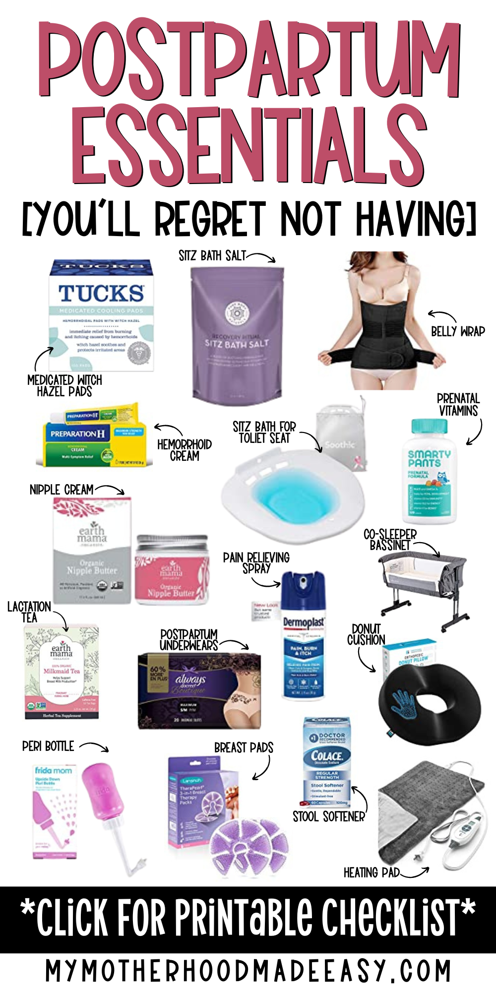 Ten Postpartum Essentials And Tips For New Mothers