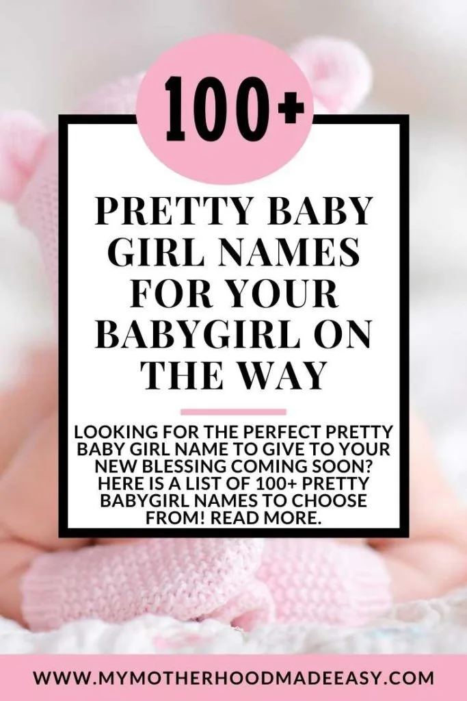 Pretty Baby Girl Names