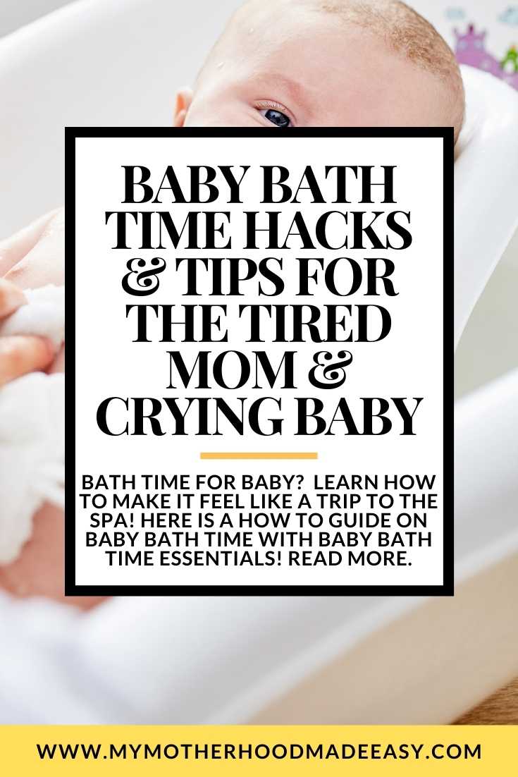 Baby Bath Time Hacks & Tips for the tired mom & crying baby- Bath Time For Baby?  Learn How To Make It Feel Like A Trip To The Spa! Here is a how to guide on baby bath time with baby bath time essentials! Read more.