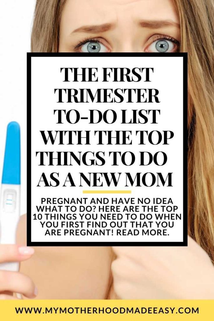 Are you pregnant and don't know what to do next? This first trimester to-do list will guide you through the important steps to take during your pregnancy. From setting up prenatal appointments, to stocking up on baby gear, we have everything you need to make this exciting time a breeze. Plus, download our free checklist just for moms!