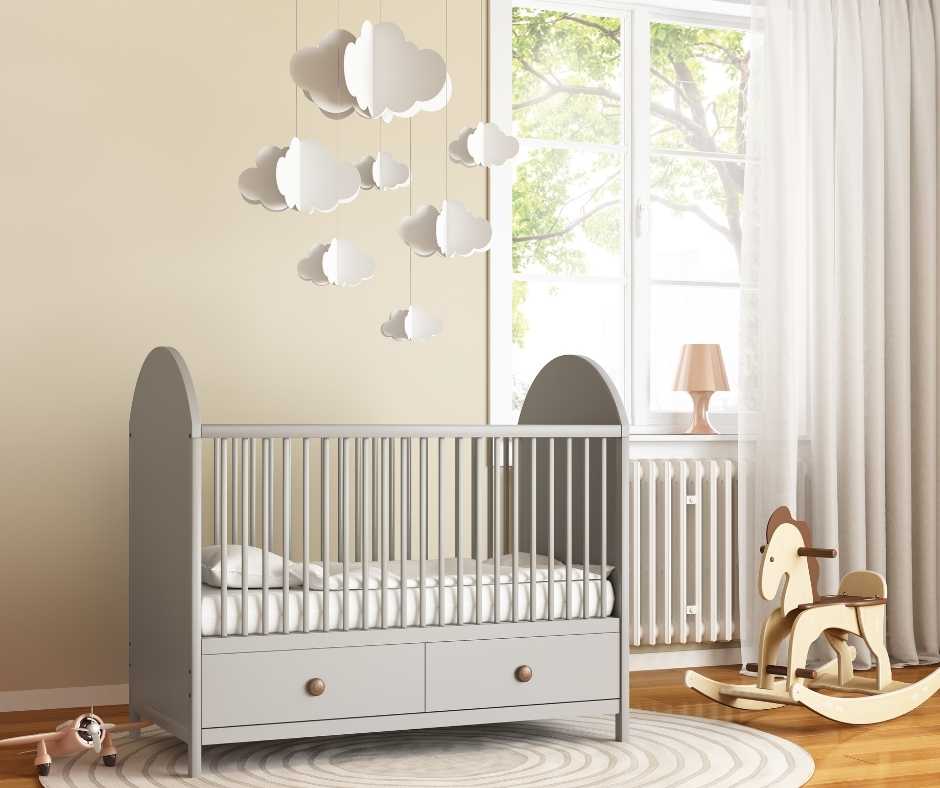 Minimalist Baby Nursery Room