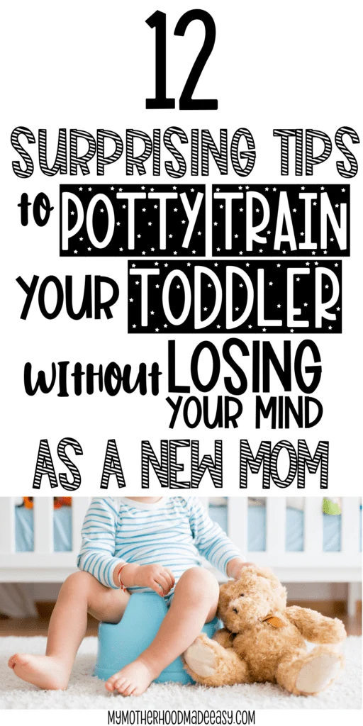 Looking for the perfect potty training tips and tricks for toddlers? Here is how to potty train your toddler without losing your mind. potty training tips for parents. Potty training tips for toddlers