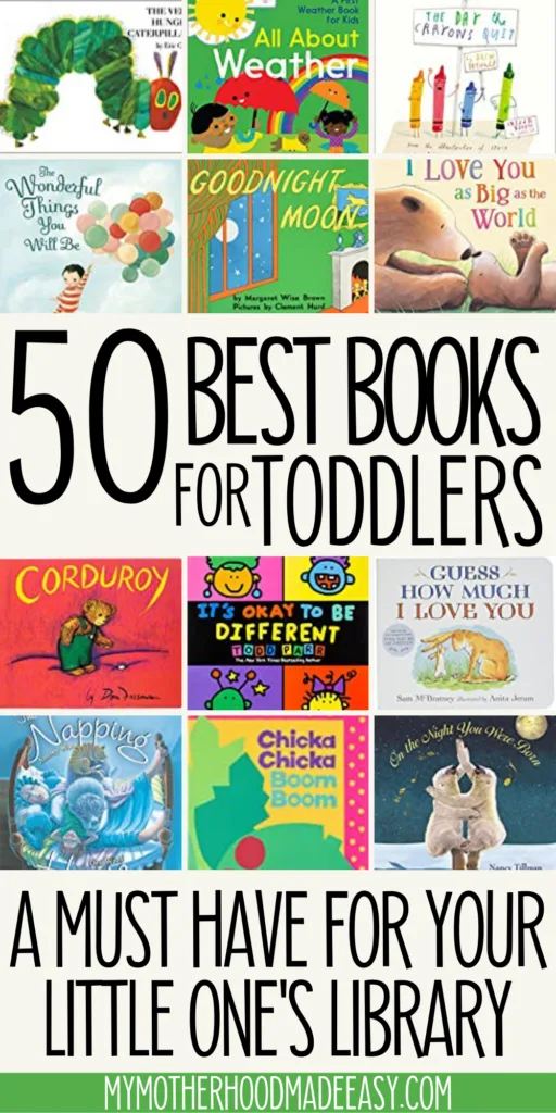Looking for the best books for toddlers? This list of 50 best books for toddlers includes stories that teach children about colors, numbers, shapes, letters, counting to ten and more! Read more.