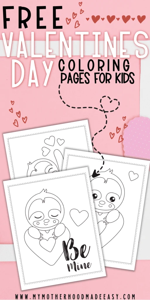 Looking for the perfect valentines coloring pages for kids pdf? We have FREE valentines day printable for kids activities to keep your little one busy this valentines day! These Printable Valentines Coloring Pages make great kids activity sheets for your little one! These FREE Printable Valentine coloring pages are perch for Kids Valentine parties, preschool valentine theme, or just fun at home! Either way your kids will love these valentine’s day coloring sheets! #valentinesday #instantdownload #kidsactivities #valentinesforkids