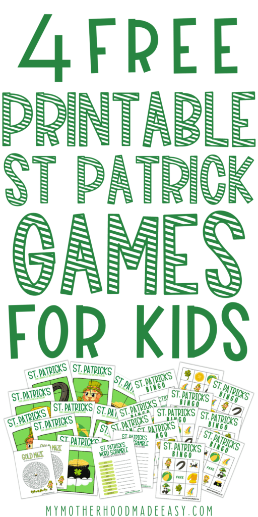 4 St Patrick's Day Games for Kids