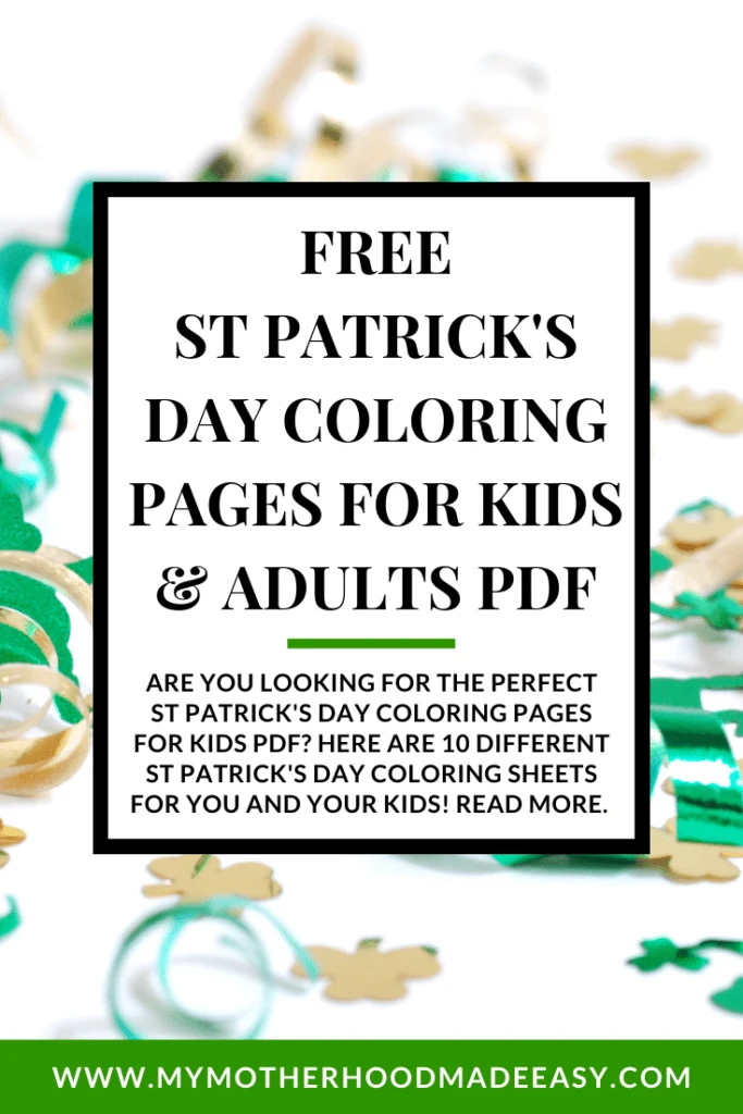 St Patricks Day Coloring Pages