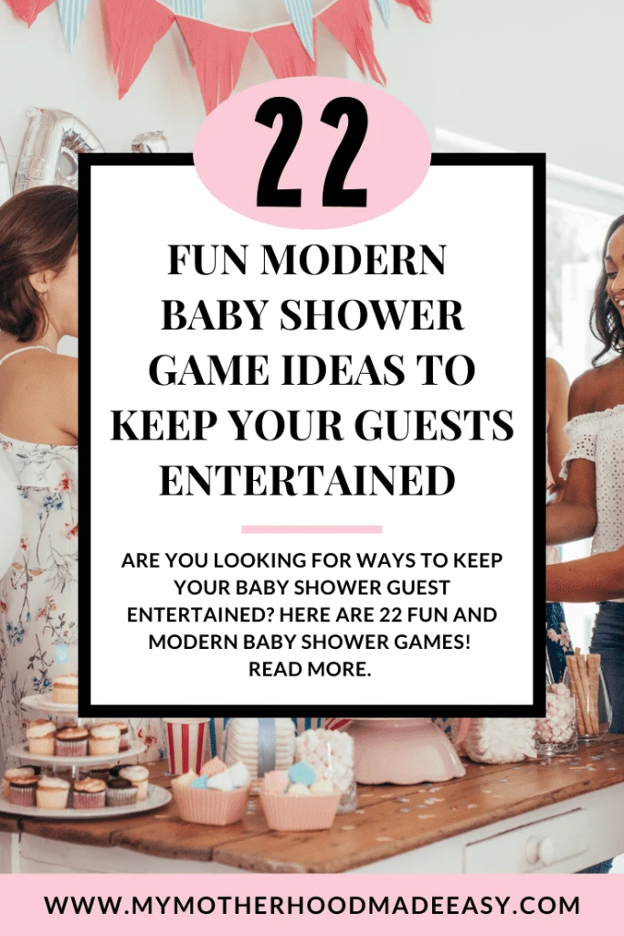 Fun Modern Baby Shower Games Ideas