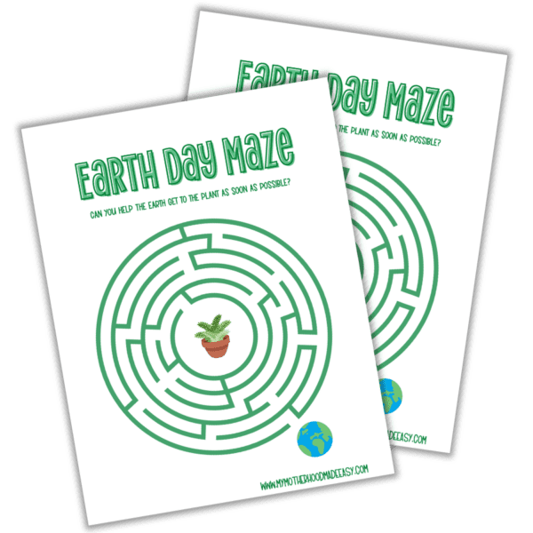 Free Printable Earth Day Games for Kids PDF (2022) – My Motherhood Made ...