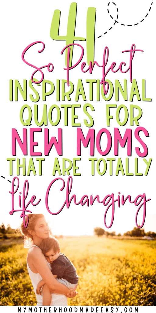 Becoming a mom is one of the biggest and most life-changing moments you'll ever experience. These 41 quotes will inspire and empower you as a new mom. From overcoming challenges to embracing your new role, these quotes will help you make the most of motherhood. Packed with wisdom, strength and positivity, they're sure to become your go-to source of inspiration during this amazing journey.