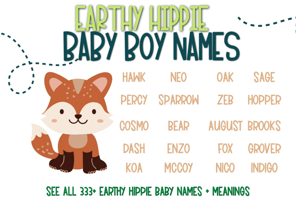 Looking for the perfect Earthy Hippie Baby Names to add to your baby name list? Check out our 333 Earthy Hippie Baby Names with meanings! The perfect hippie girl names, and hippie boy names. Super cute hippie girl names, and cute bohemian boy names. hippie names free spirit.