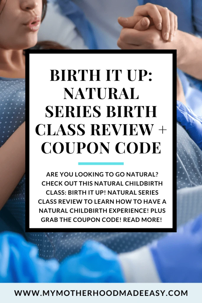Interested in a natural childbirth class? Take a look at our review of the Birth It Up: Natural Series Birth Class before making your decision! Plus, get a 10% discount on your enrollment today!
