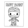 Free Cute Halloween Coloring Pages PDF [To Print Out] – My Motherhood ...