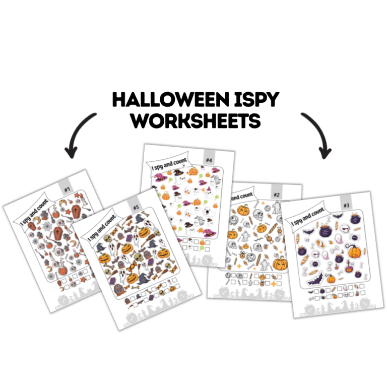 FREE Halloween I Spy Worksheets PDF (2022) – My Motherhood Made Easy
