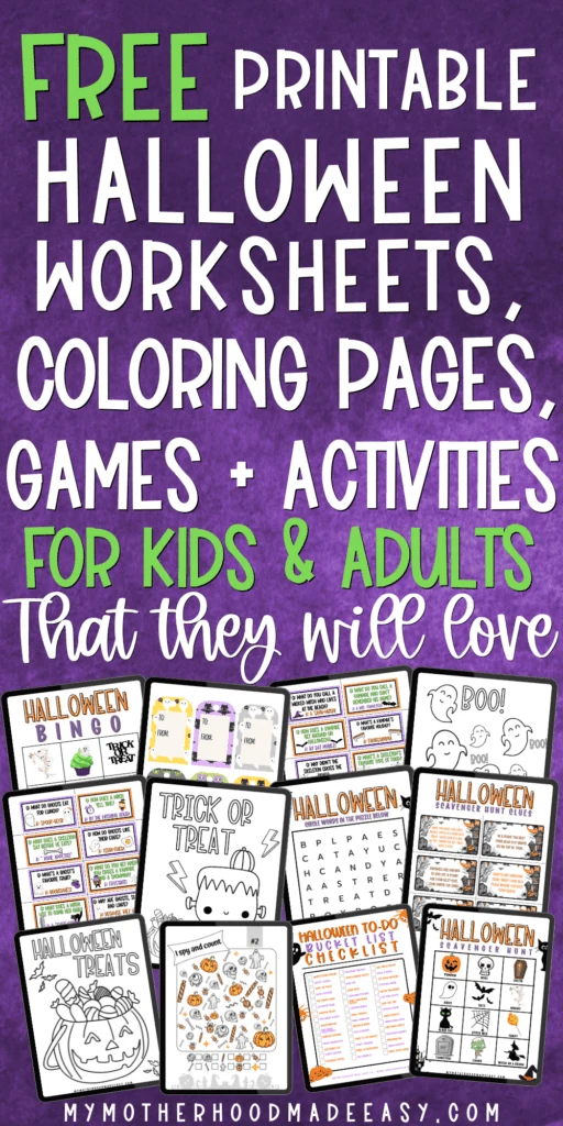 Are you Looking for free printable Halloween worksheets, coloring pages, games, and activities? Look no further! We've got a huge collection of spooky fun for you to enjoy! Read more. 