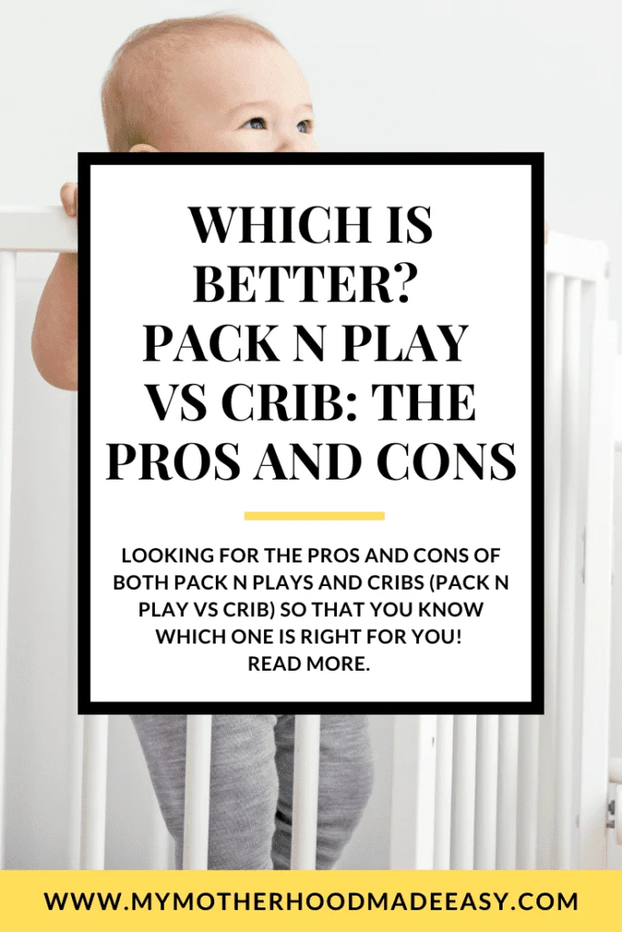Looking for the pros and cons of both Pack n Plays and cribs (Pack n Play vs Crib) so that you know which one is right for you! 
Read more. 