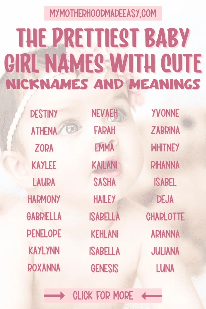 Looking for the perfect Pretty baby Girl name to give to your new blessing coming soon? Here is a list of 100+ Pretty baby girl names to choose from! Read more.