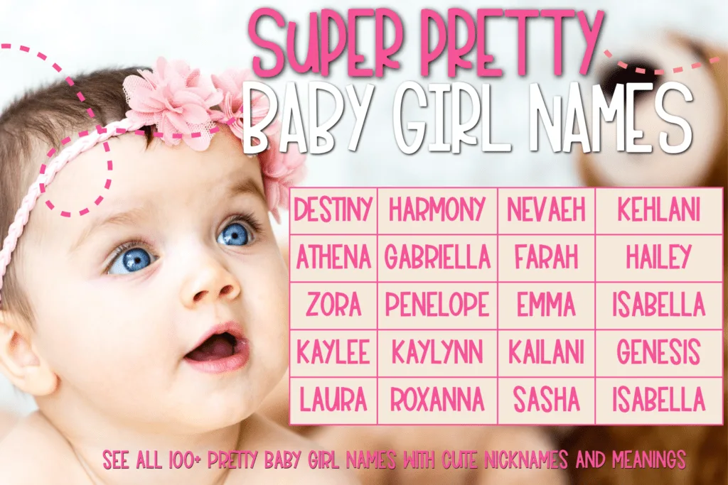 Looking for the perfect Pretty baby Girl name to give to your new blessing coming soon? Here is a list of 100+ Pretty babyGirl names to choose from! Read more.