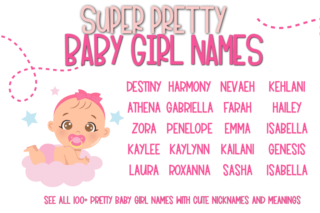 Looking for the perfect Pretty baby Girl name to give to your new blessing coming soon? Here is a list of 100+ Pretty baby girl names to choose from! Read more.