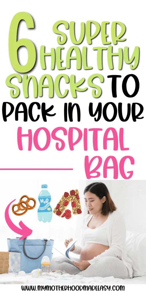 Looking for the best healthy snacks to pack for the hospital bag? Check out our healthy snacks ideas for your hospital bag! Read more!