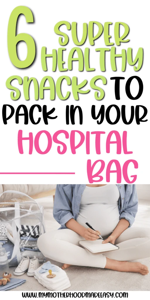 Looking for the best healthy snacks to pack for the hospital bag? Check out our healthy snacks ideas for your hospital bag! Read more!