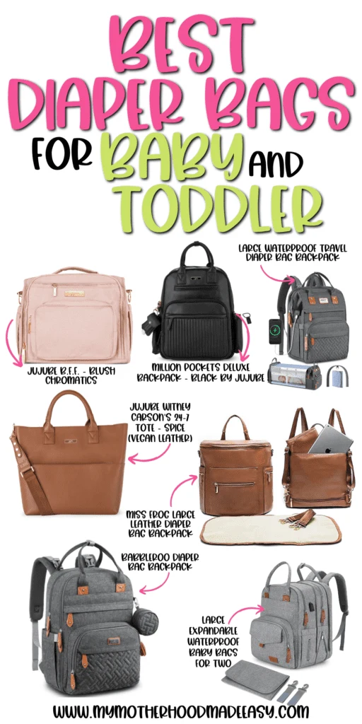 Looking for the best diaper bags for newborn and toddlers? Here are our highly recommended Diaper bags for toddler and baby! Read More!