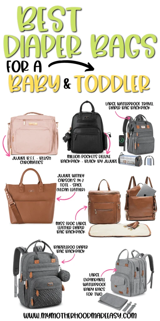 Looking for the best diaper bags for newborn and toddlers? Here are our highly recommended Diaper bags for toddler and baby! Read More!