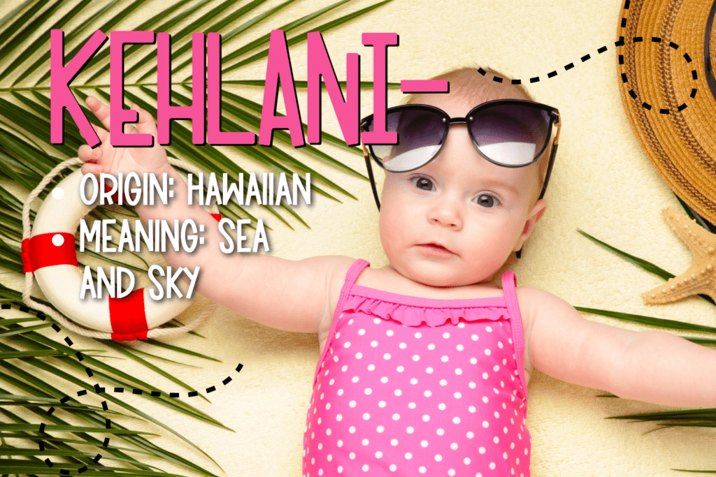 Kehlani is a beautiful name with a meaningful meaning. Derived from the Hawaiian word kehlanī, Kehlani means "from the heavens" or "of the sky". This name is perfect for parents who want their child to have a celestial name with a touch ofHawaiian flair. The origin of this name is also very special, making it a great choice for any baby girl. Kehlani is also quite unique, so it's sure to stand out among the other names in your child's class. If you're looking for a unique and beautiful name for your baby girl, Kehlani is definitely a great choice! See All 100+ Pretty Baby Girl Names with Cute Nicknames and Meanings.