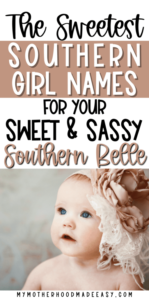 Are you expecting? Looking for meaningful, heartwarming southern baby names? Check out this article for great southern & country baby names!