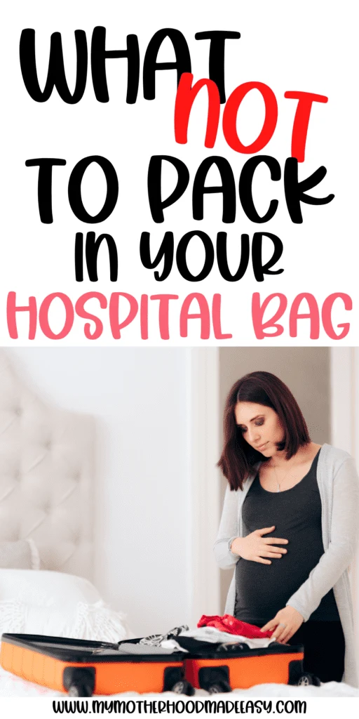 Wondering What not to pack in your hospital bag? Check out this guide to go over the items you should just leave at home. Read for more!