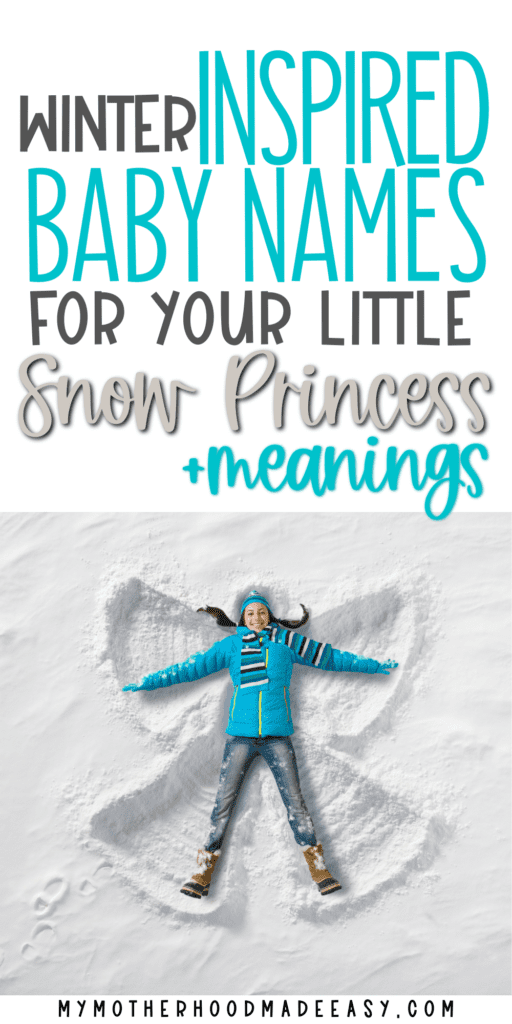 Looking for the perfect Winter Girl Name to give to your Little Snow Princess? Here is a list of over 100  Winter names for girls to choose from! Read more.