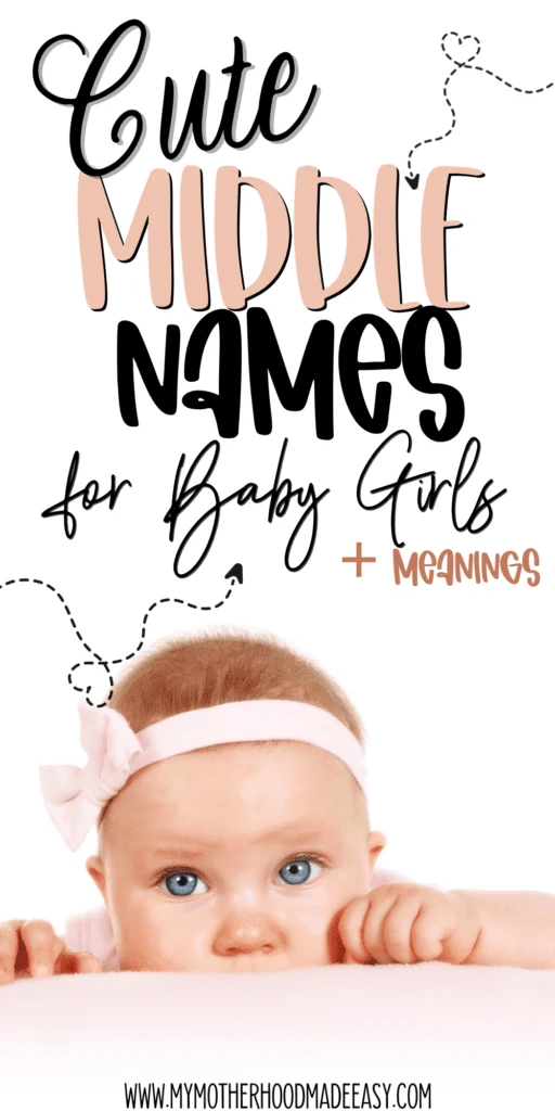 Cute middle names for girls