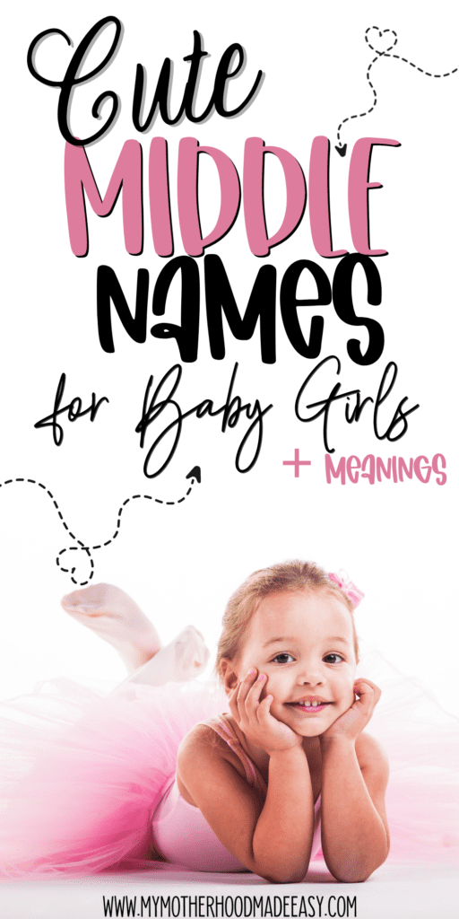 pretty middle names for girls