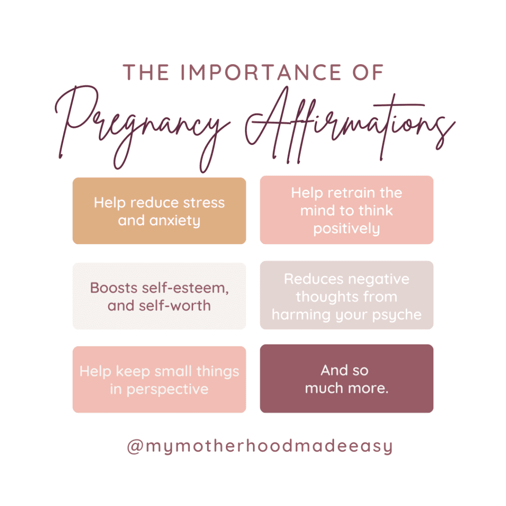 The Importance of Pregnancy Affirmations 