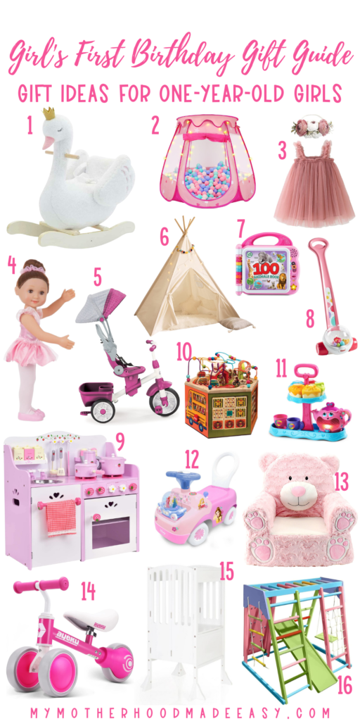 Girl's First Birthday Gift Guide