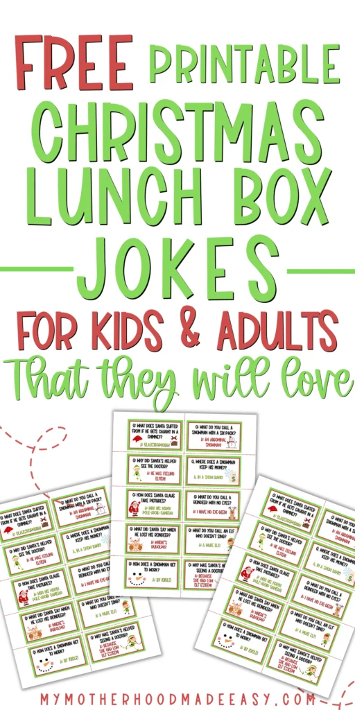 Are you Looking for funny Christmas Jokes for Kids to put in their lunch box notes? Check out our 15 Funny Christmas Jokes for Kids + Printable! Read more. 