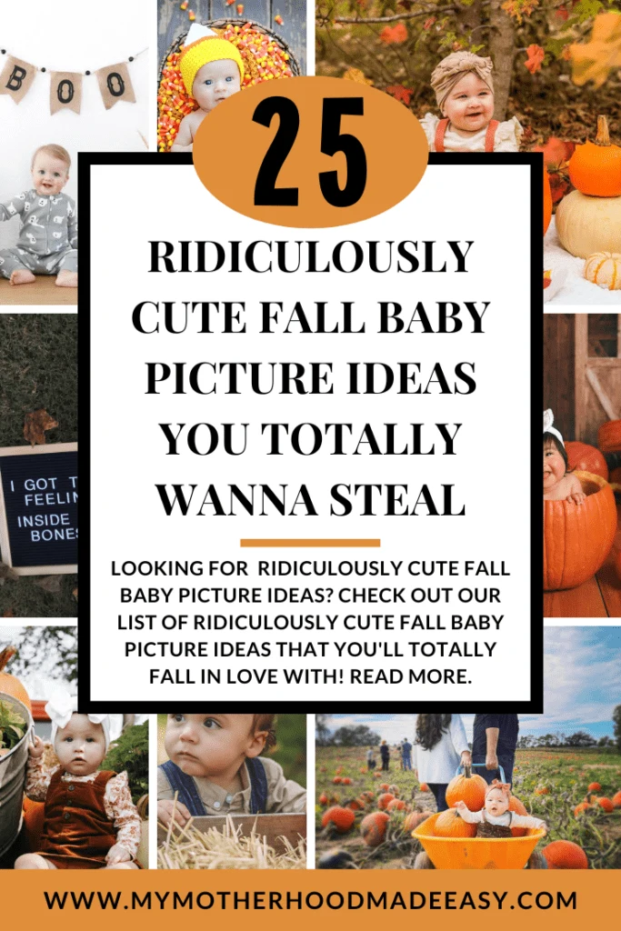 Baby fall picture ideas