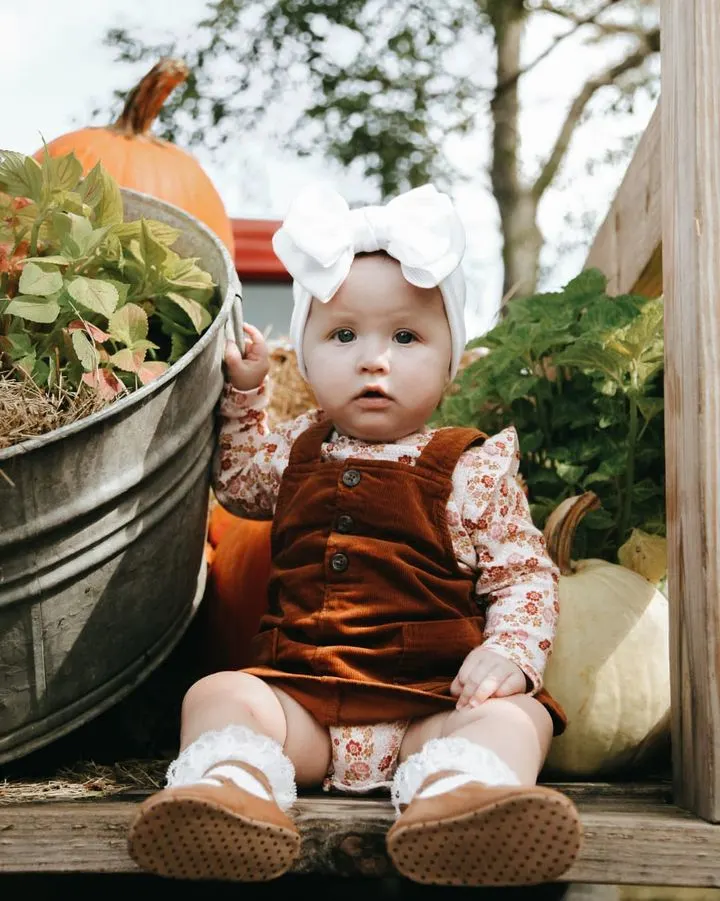 baby fall photo ideas