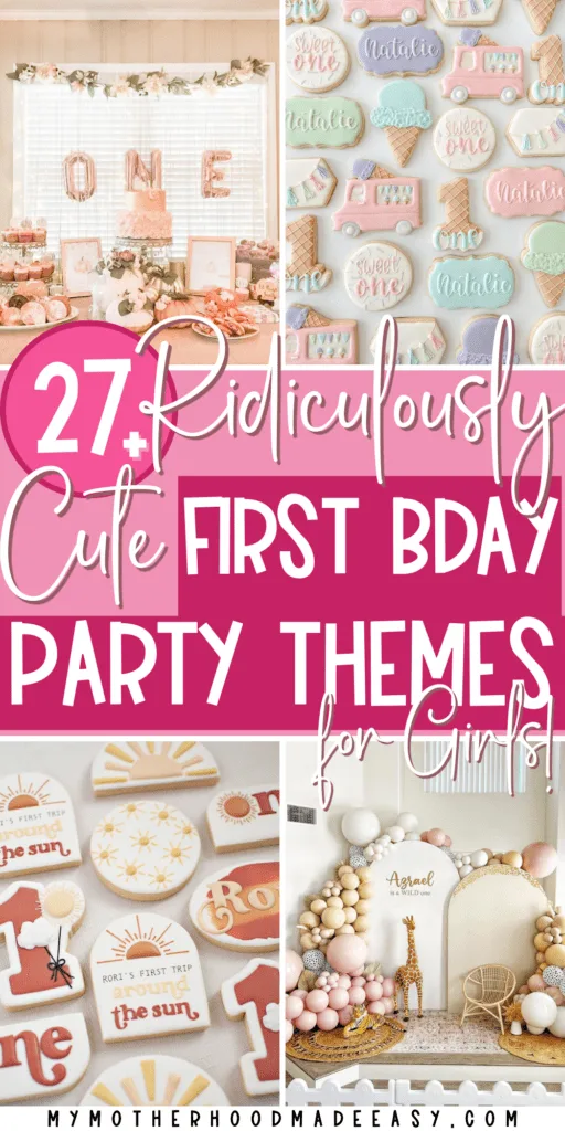 First Birthday Party Themes for Girls