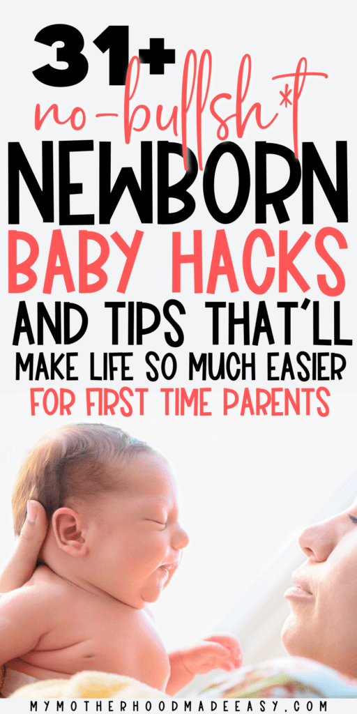 Newborn Baby Hacks and Tips