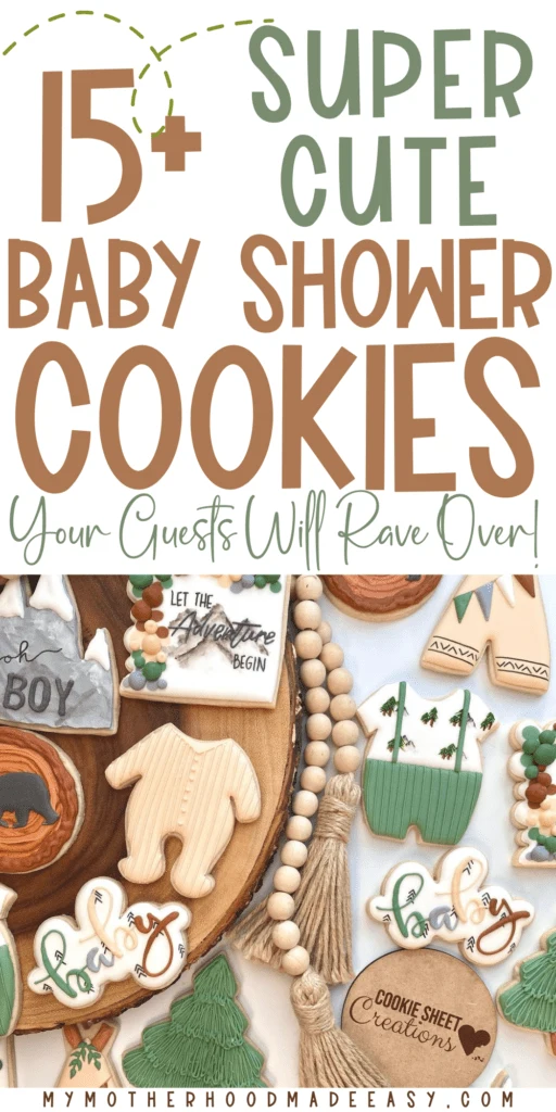 safari cookies for baby shower
