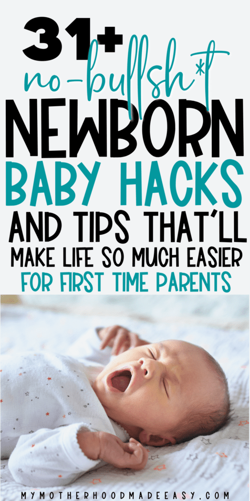 newborn baby hacks new moms