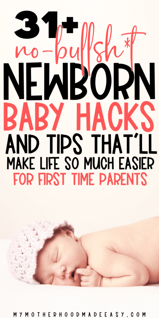 newborn hacks new moms tips