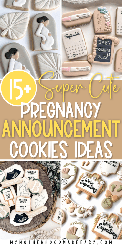 Super Cute Pregnancy Announcement Cookies Ideas?