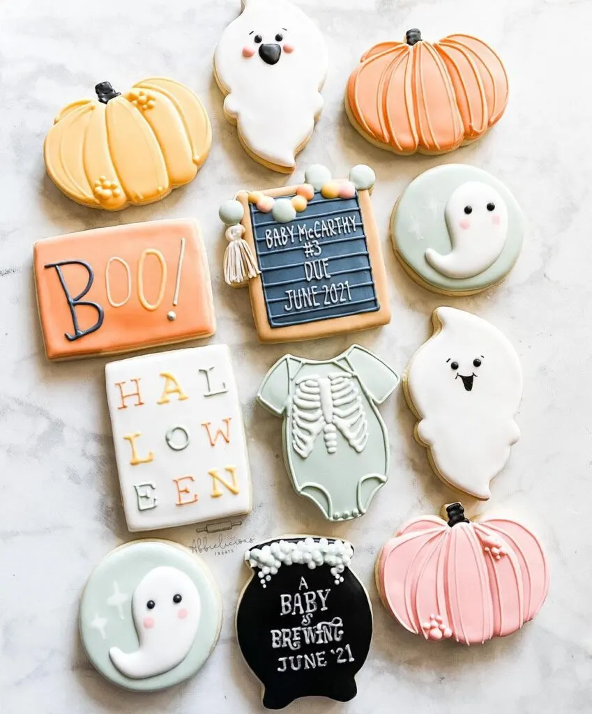 A Baby is Brewing Halloween Pregnancy Announcement