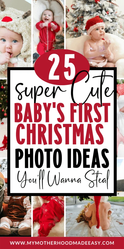 Baby’s First Christmas Photo Ideas