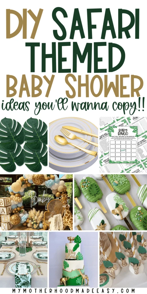 Safari themed baby shower ideas