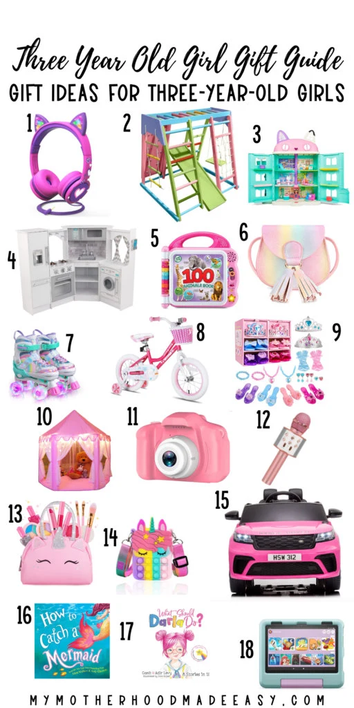 christmas gift ideas for three year old girl