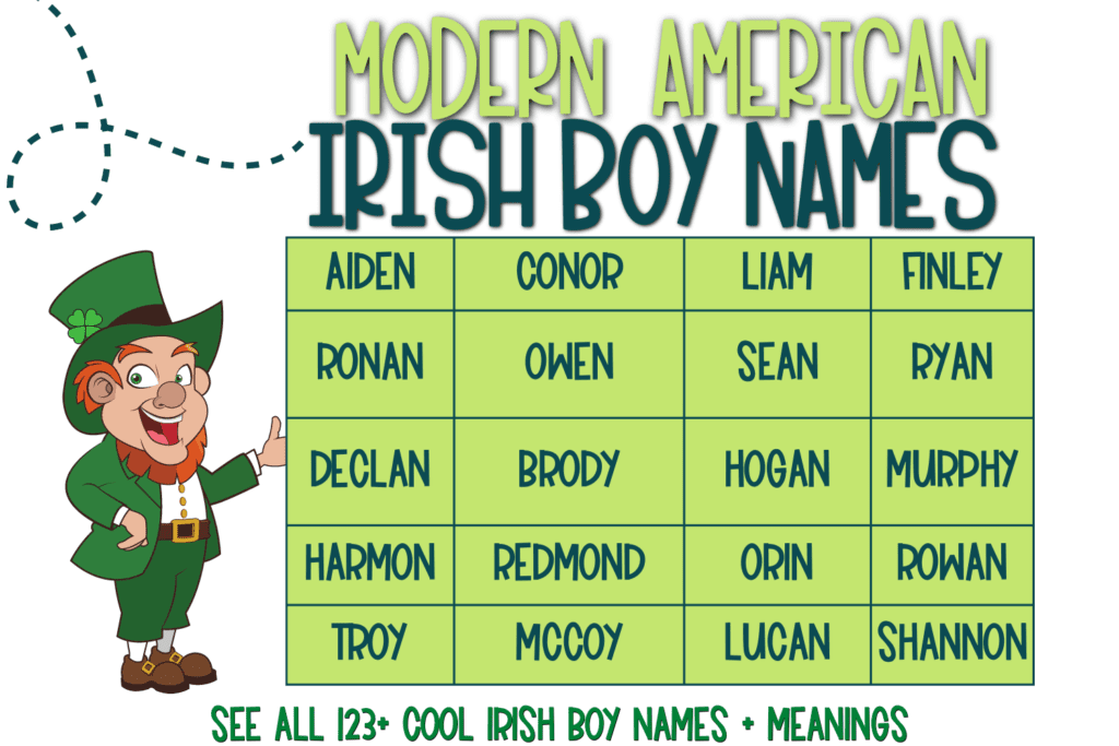 Traditional Irish boy names